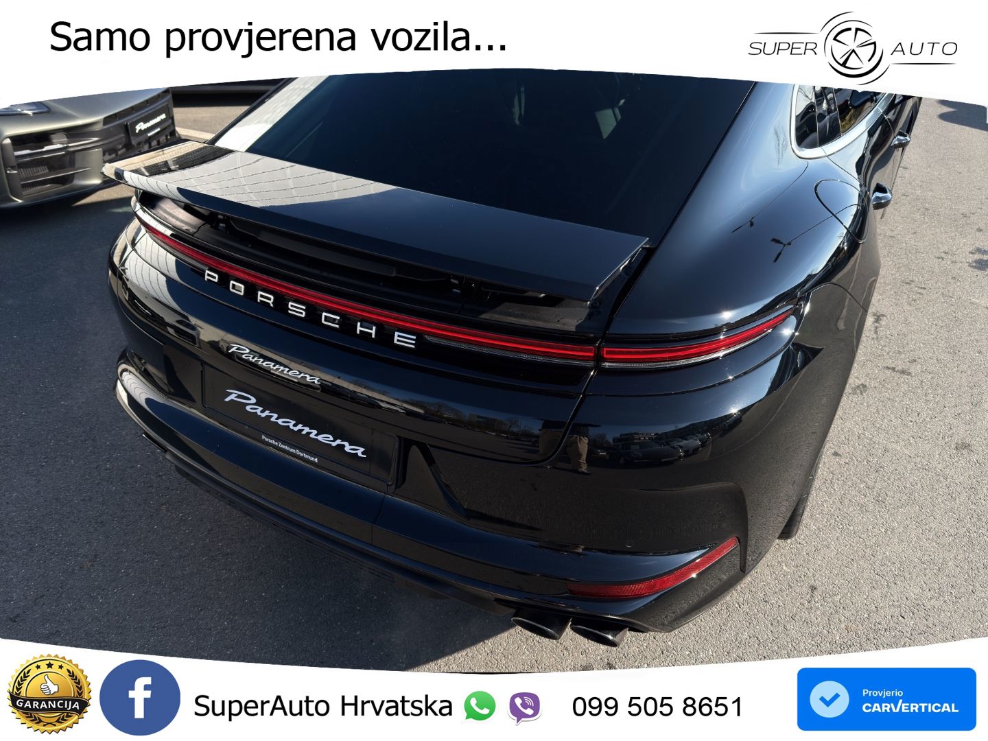 Porsche Panamera 2.9 V6 (353 KS) PDK ZRAČNI+ACC+GR SJED+KAM