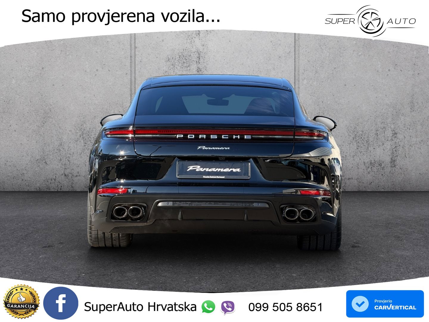 Porsche Panamera 2.9 V6 (353 KS) PDK ZRAČNI+ACC+GR SJED+KAM