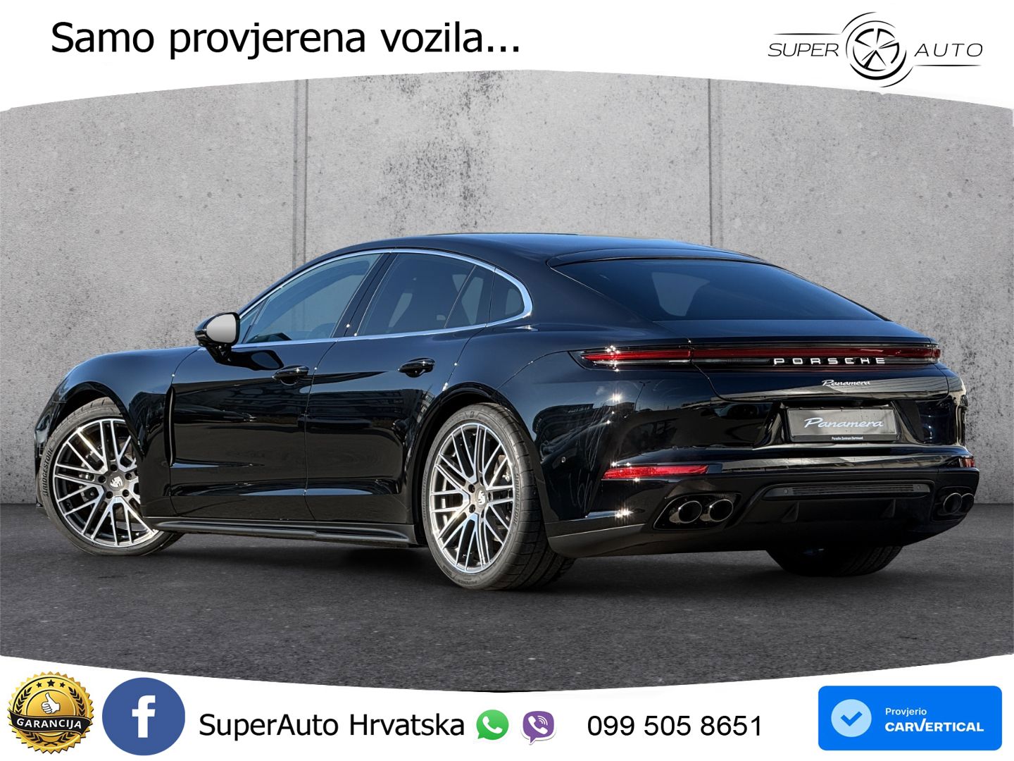 Porsche Panamera 2.9 V6 (353 KS) PDK ZRAČNI+ACC+GR SJED+KAM