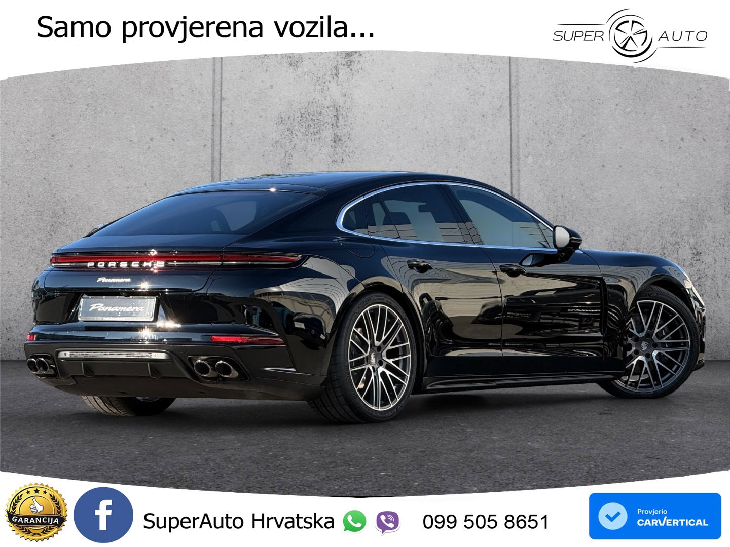 Porsche Panamera 2.9 V6 (353 KS) PDK ZRAČNI+ACC+GR SJED+KAM