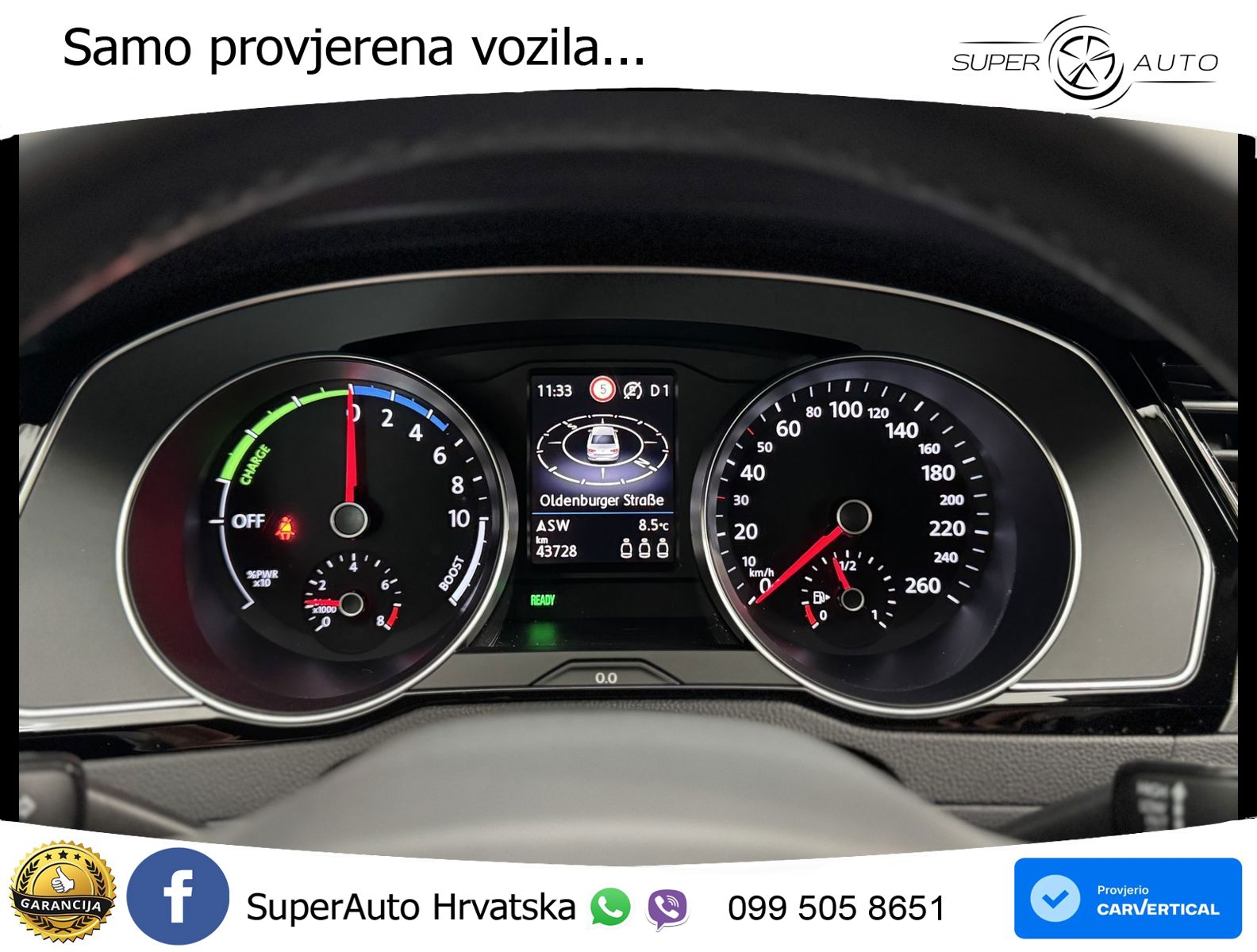 Volkswagen Passat GTE 1.4 TSI (218 KS DSG LED+GR SJED+ACC