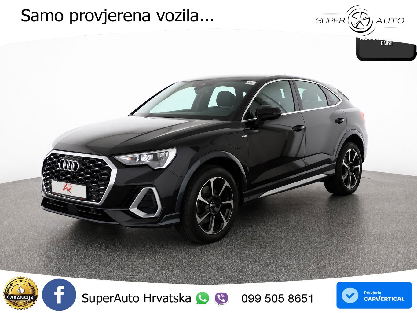 Audi Q3 Sportback 45 TFSIe (245 KS) S tronic S line