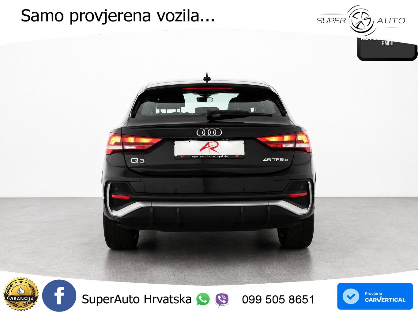 Audi Q3 Sportback 45 TFSIe (245 KS) S tronic S line