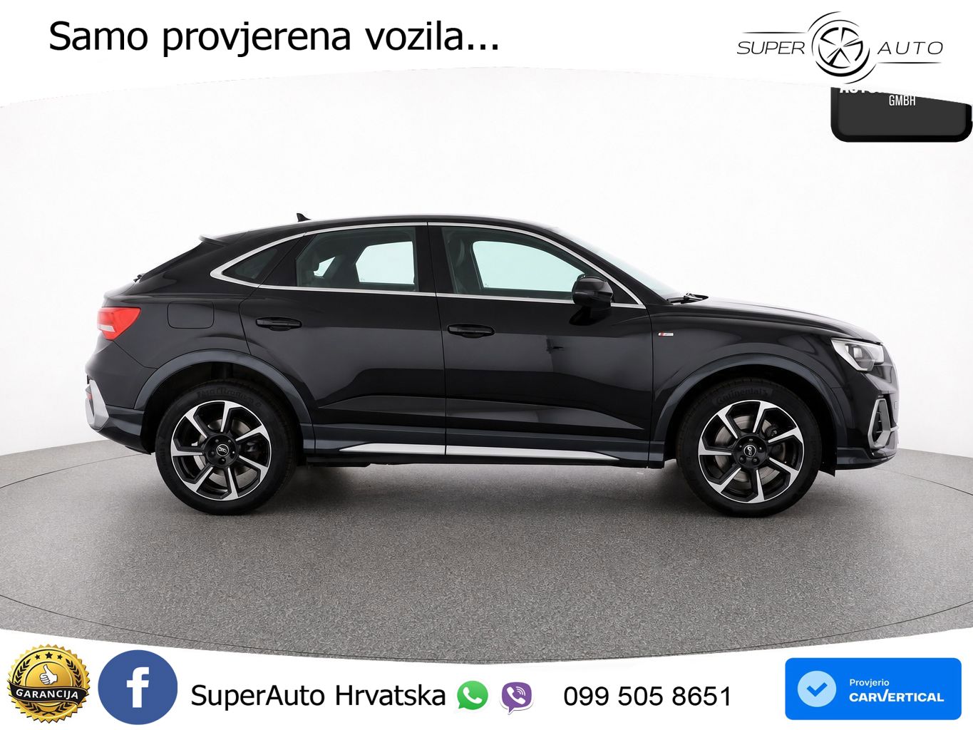 Audi Q3 Sportback 45 TFSIe (245 KS) S tronic S line
