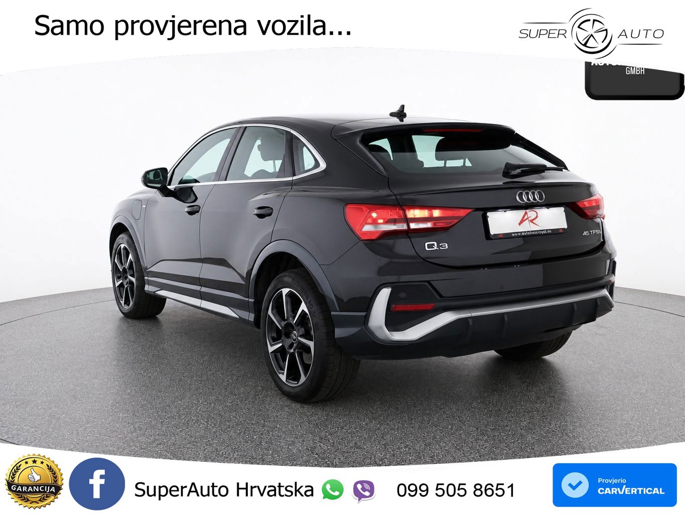 Audi Q3 Sportback 45 TFSIe (245 KS) S tronic S line