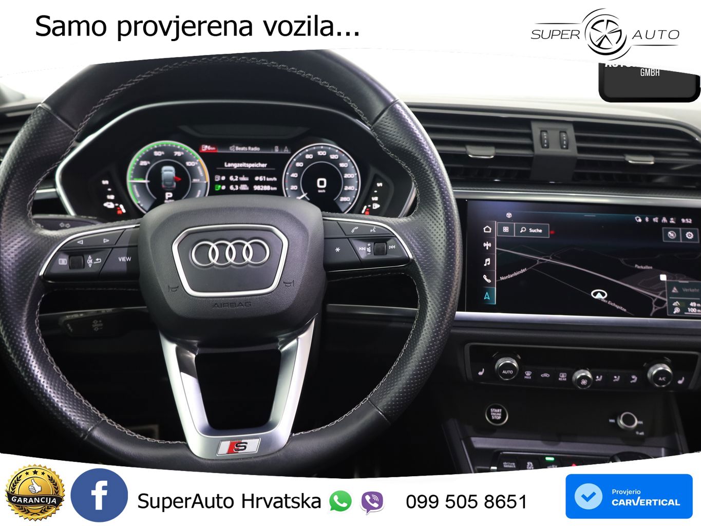Audi Q3 Sportback 45 TFSIe (245 KS) S tronic S line