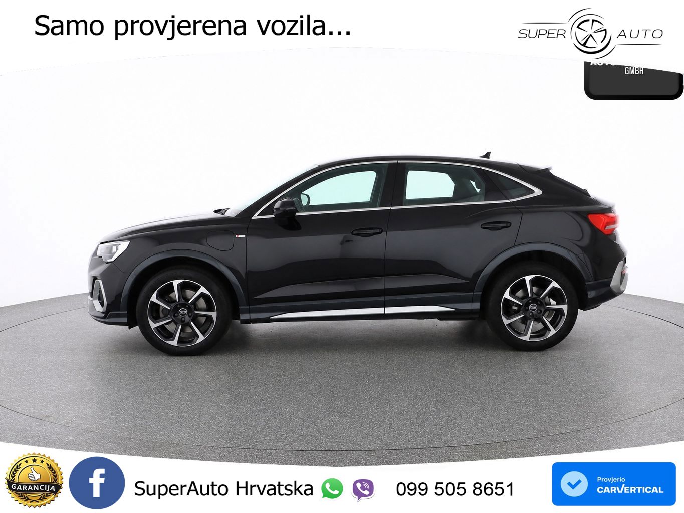 Audi Q3 Sportback 45 TFSIe (245 KS) S tronic S line