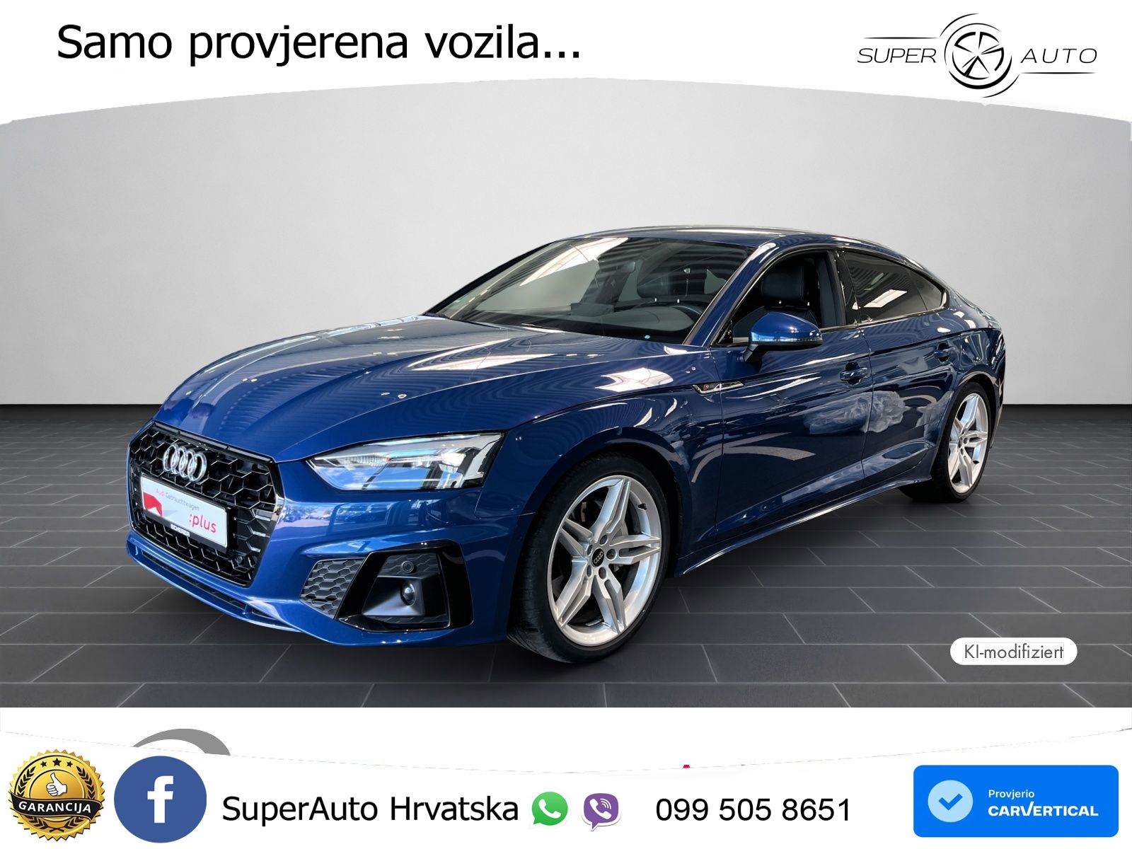 Audi A5 Sportback 40 TDI (204 KS) S tronic S line