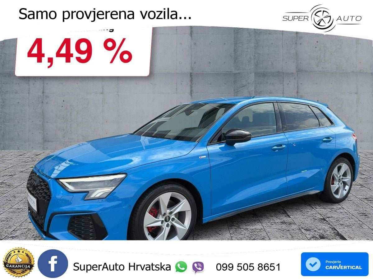 Audi A3 35 TFSI (150 KS) S line