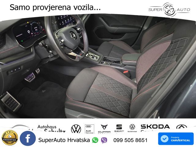 Škoda Octavia Combi RS 2.0 TDI (200 KS) 4x4 DSG LED+GR SJED+ACC