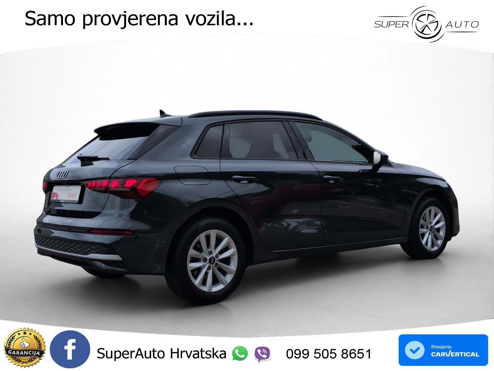 Audi A3 Sportback 30 TFSI (116 KS) LED+GR SJED+ACC