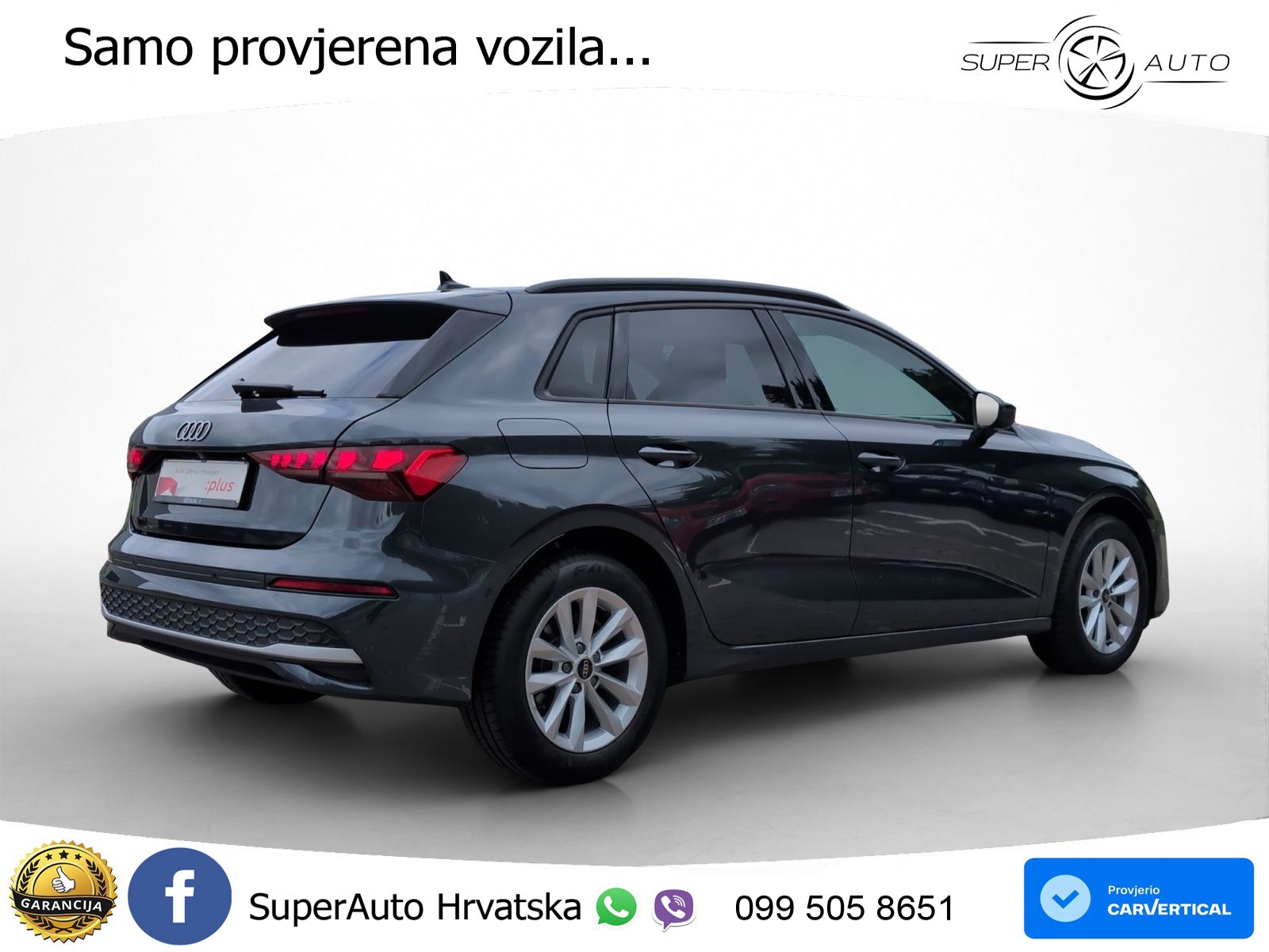 Audi A3 Sportback 30 TFSI (116 KS) LED+GR SJED+ACC