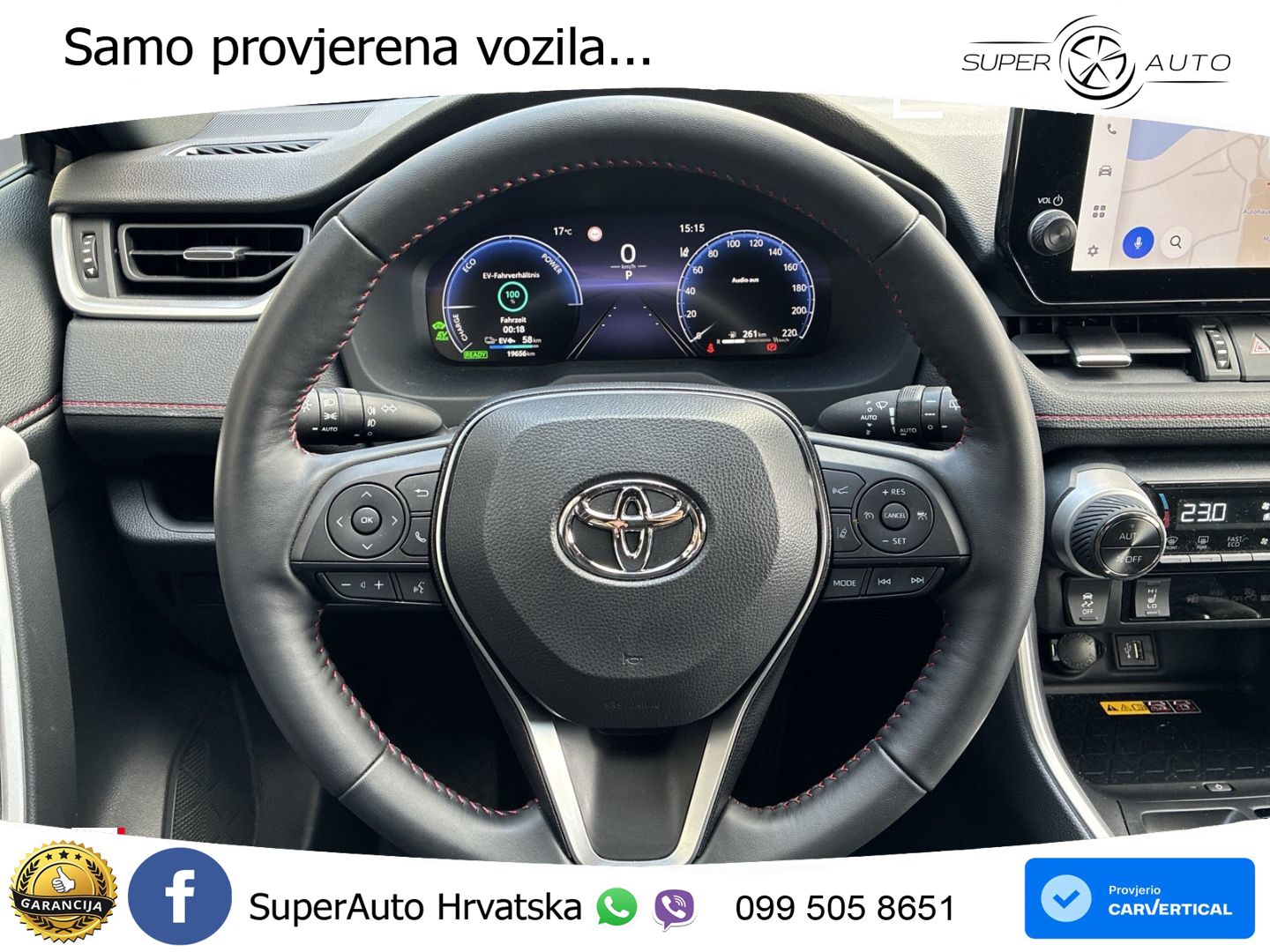 Toyota RAV4 2.5 (306 KS) Hybrid AWD-i eCVT LED+GR SJED+ACC
