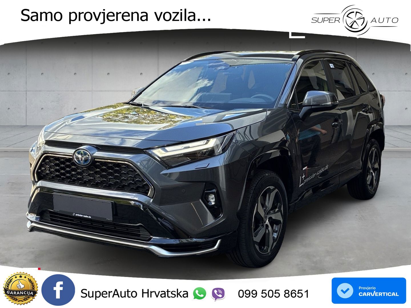Toyota RAV4 2.5 (306 KS) Hybrid AWD-i eCVT LED+GR SJED+ACC