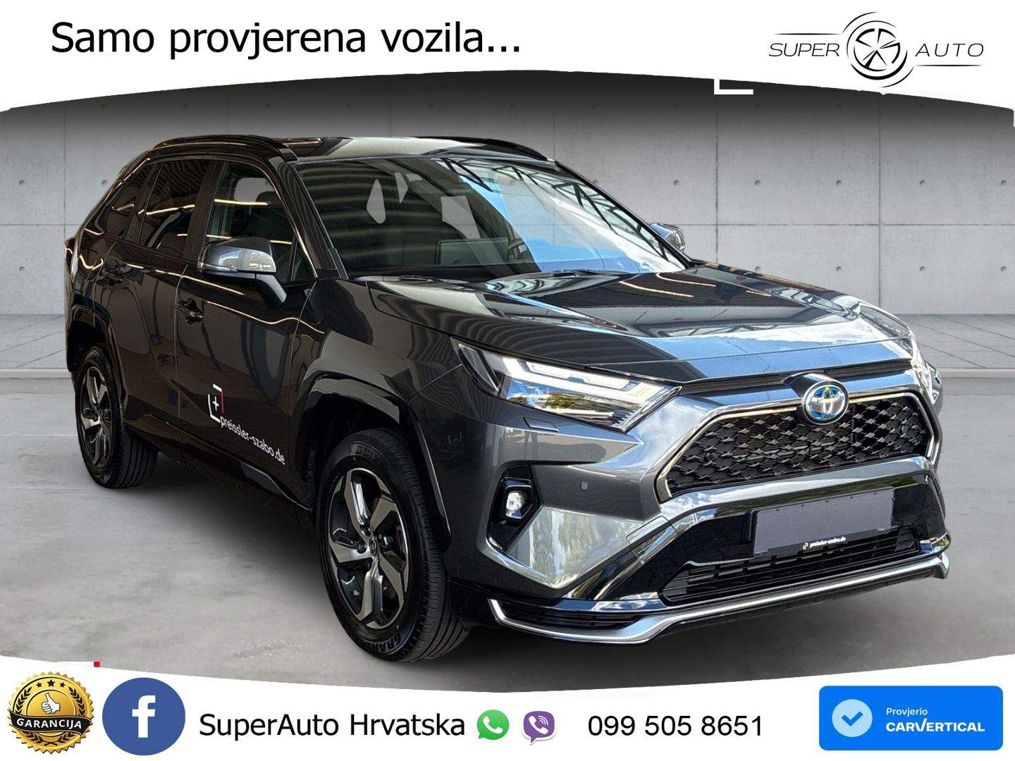 Toyota RAV4 2.5 (306 KS) Hybrid AWD-i eCVT LED+GR SJED+ACC