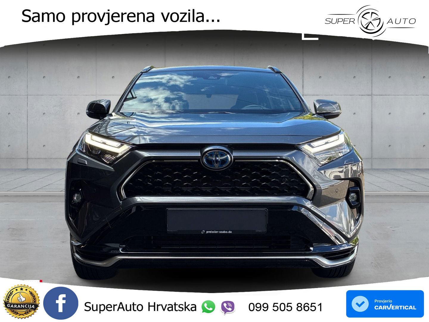 Toyota RAV4 2.5 (306 KS) Hybrid AWD-i eCVT LED+GR SJED+ACC
