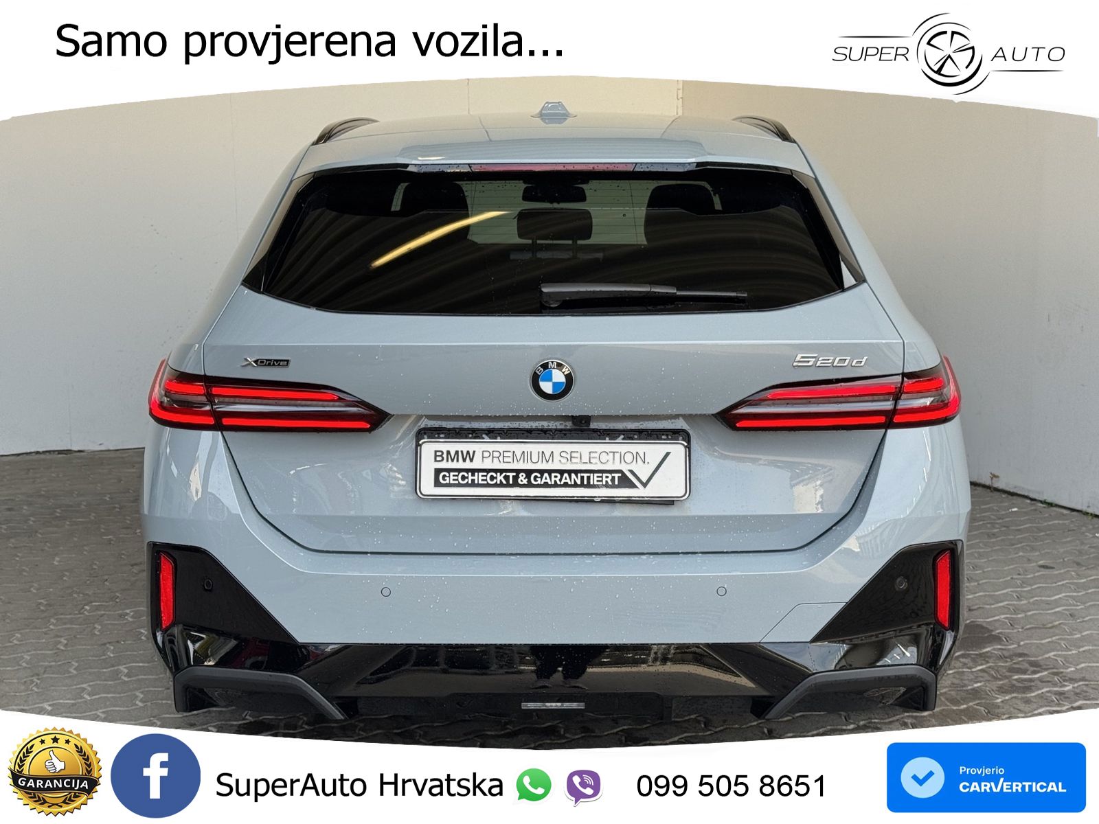 BMW 520d Touring (197 KS) xDrive Steptronic M Sport LED+GR SJED+ACC