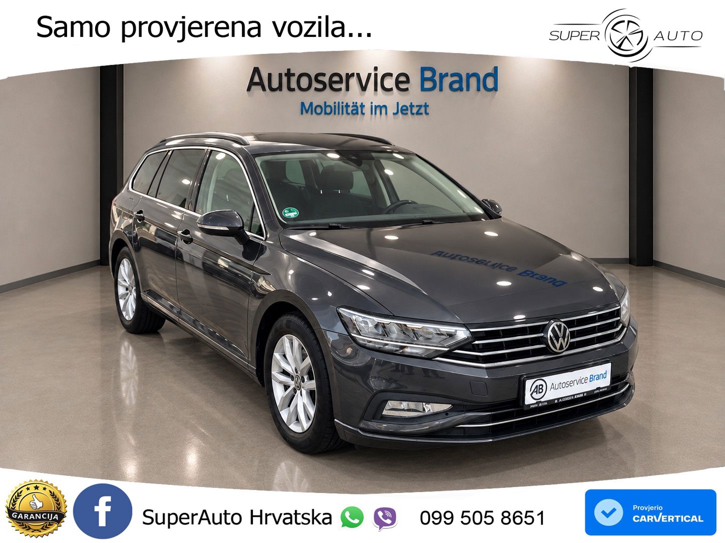 Volkswagen Passat Variant 2.0 TDI (150 KS) DSG Business LED+GR SJED+ACC