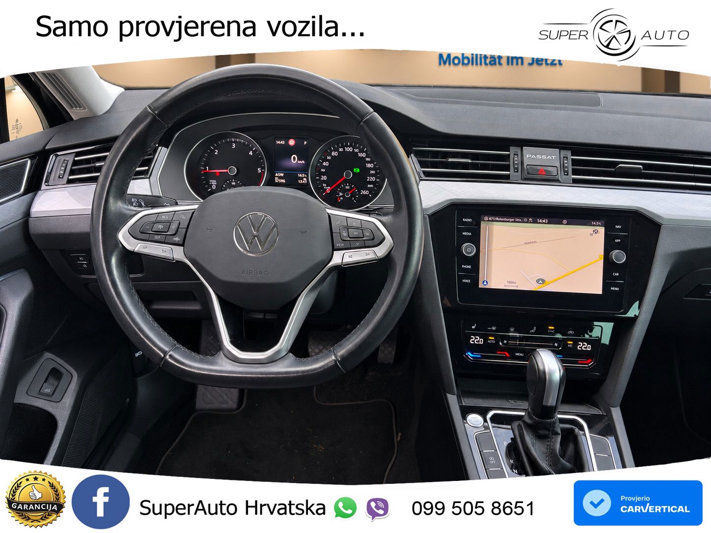 Volkswagen Passat Variant 2.0 TDI (150 KS) DSG Business LED+GR SJED+ACC