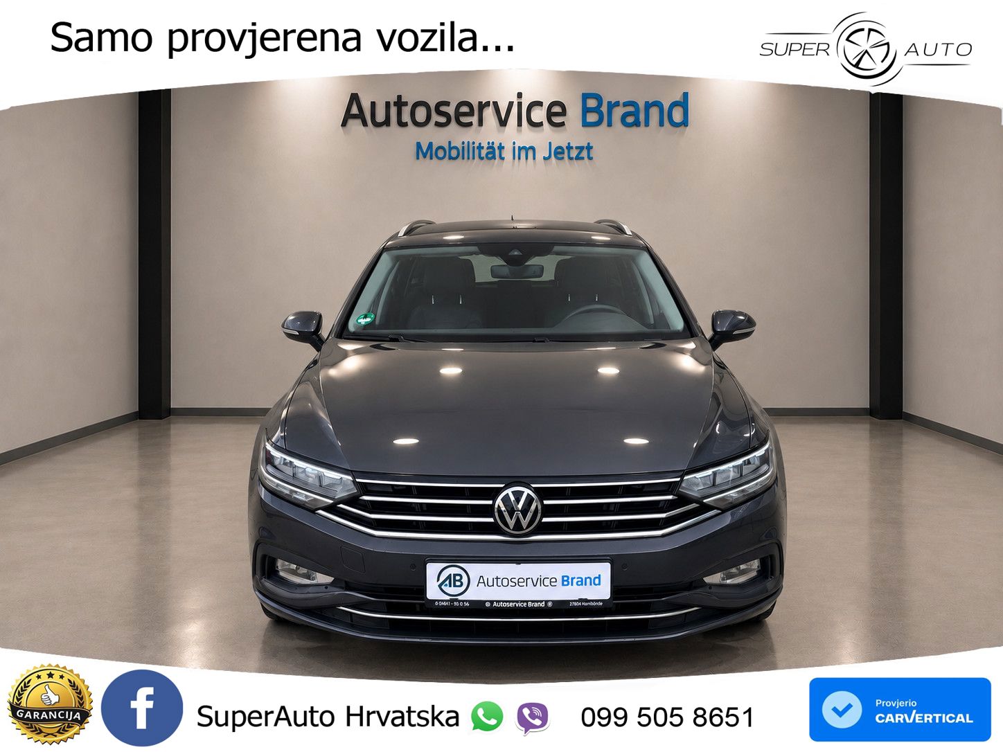 Volkswagen Passat Variant 2.0 TDI (150 KS) DSG Business LED+GR SJED+ACC