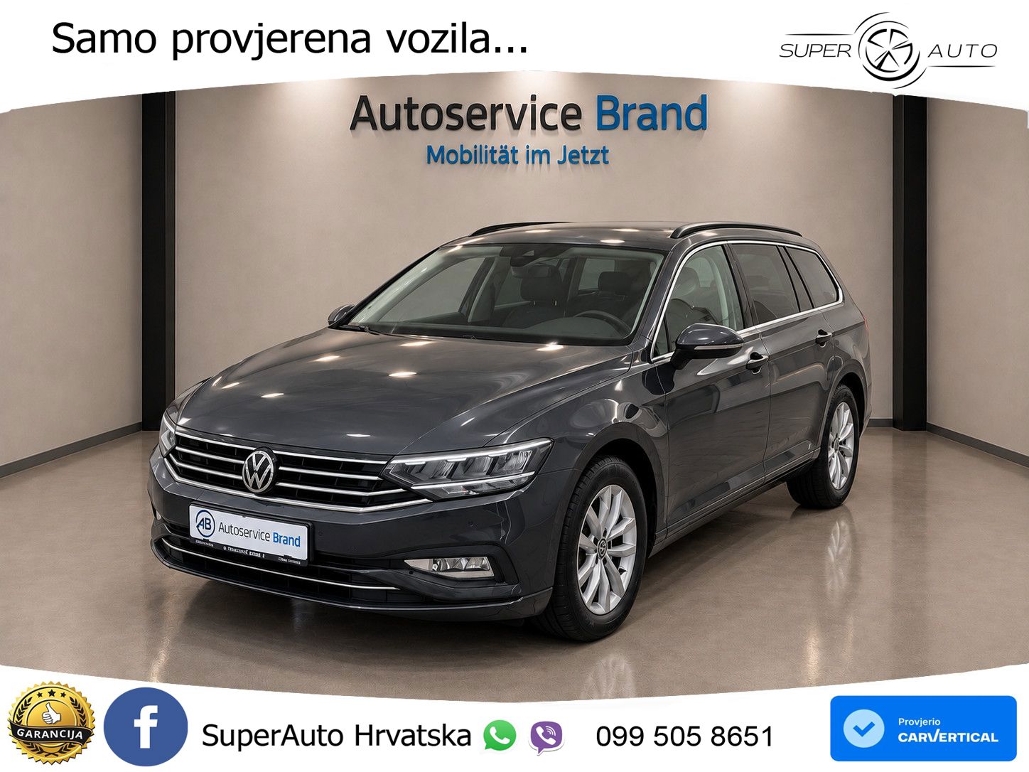 Volkswagen Passat Variant 2.0 TDI (150 KS) DSG Business LED+GR SJED+ACC