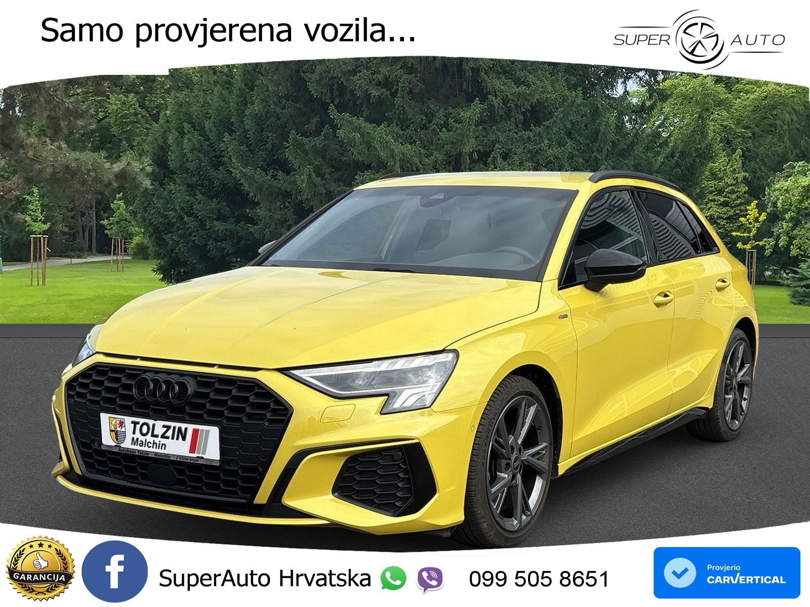 Audi A3 30 TDI (116 KS) S tronic S line