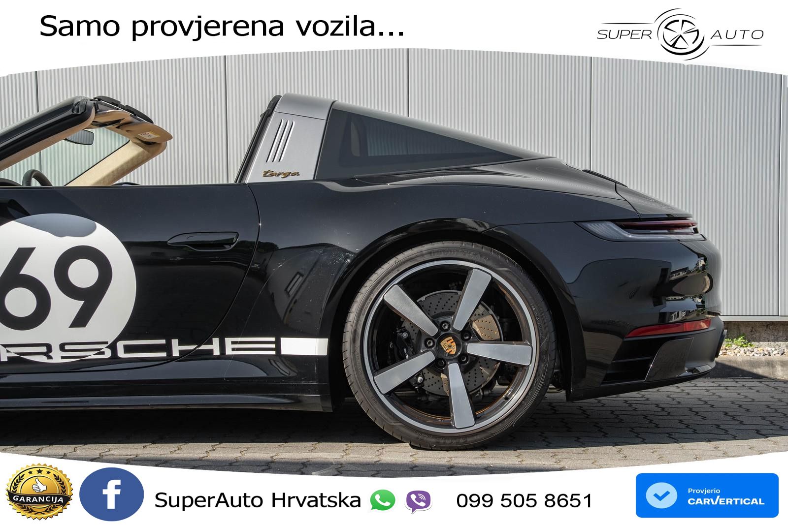 Porsche 911 Targa 4S 3.0 (450 KS) PDK LED+GR SJED+ACC