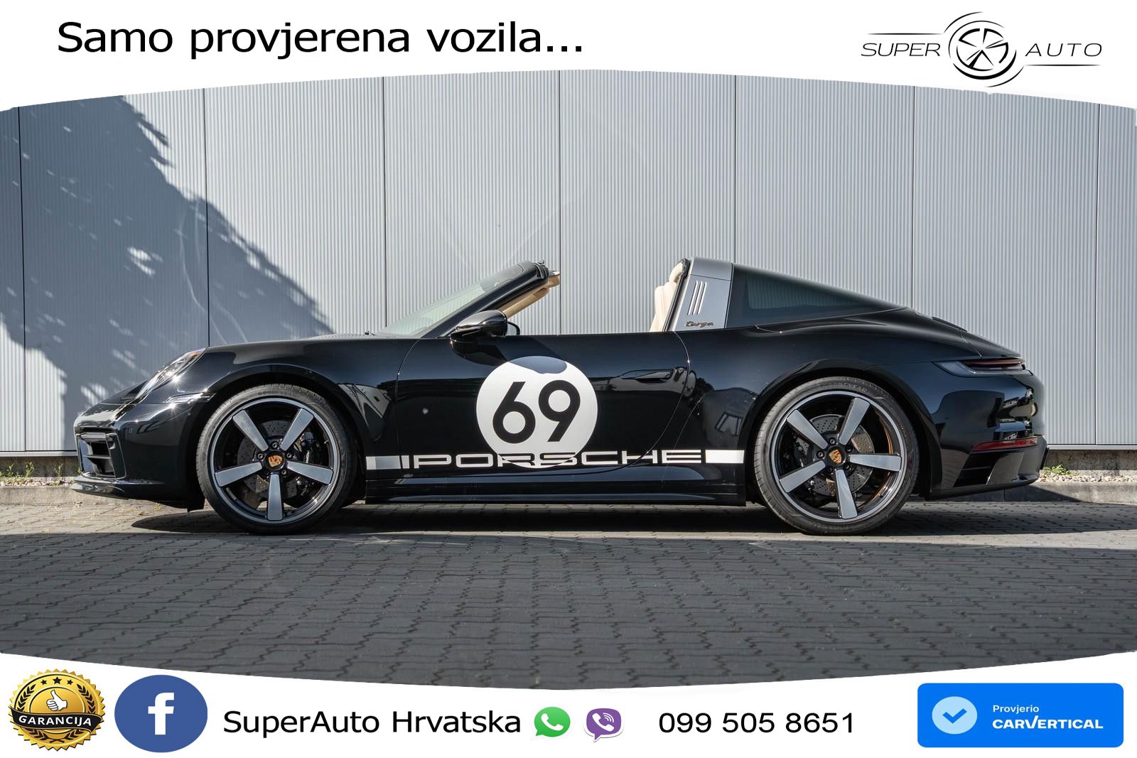 Porsche 911 Targa 4S 3.0 (450 KS) PDK LED+GR SJED+ACC