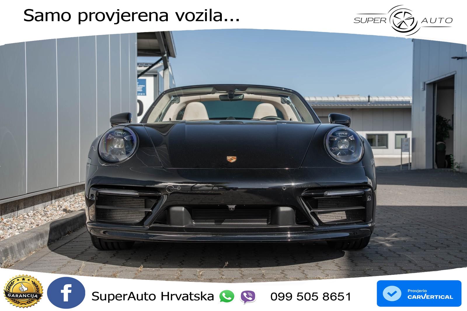 Porsche 911 Targa 4S 3.0 (450 KS) PDK LED+GR SJED+ACC