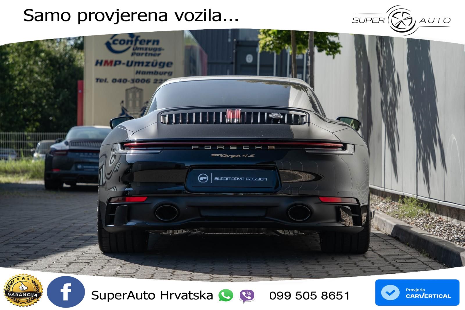 Porsche 911 Targa 4S 3.0 (450 KS) PDK LED+GR SJED+ACC