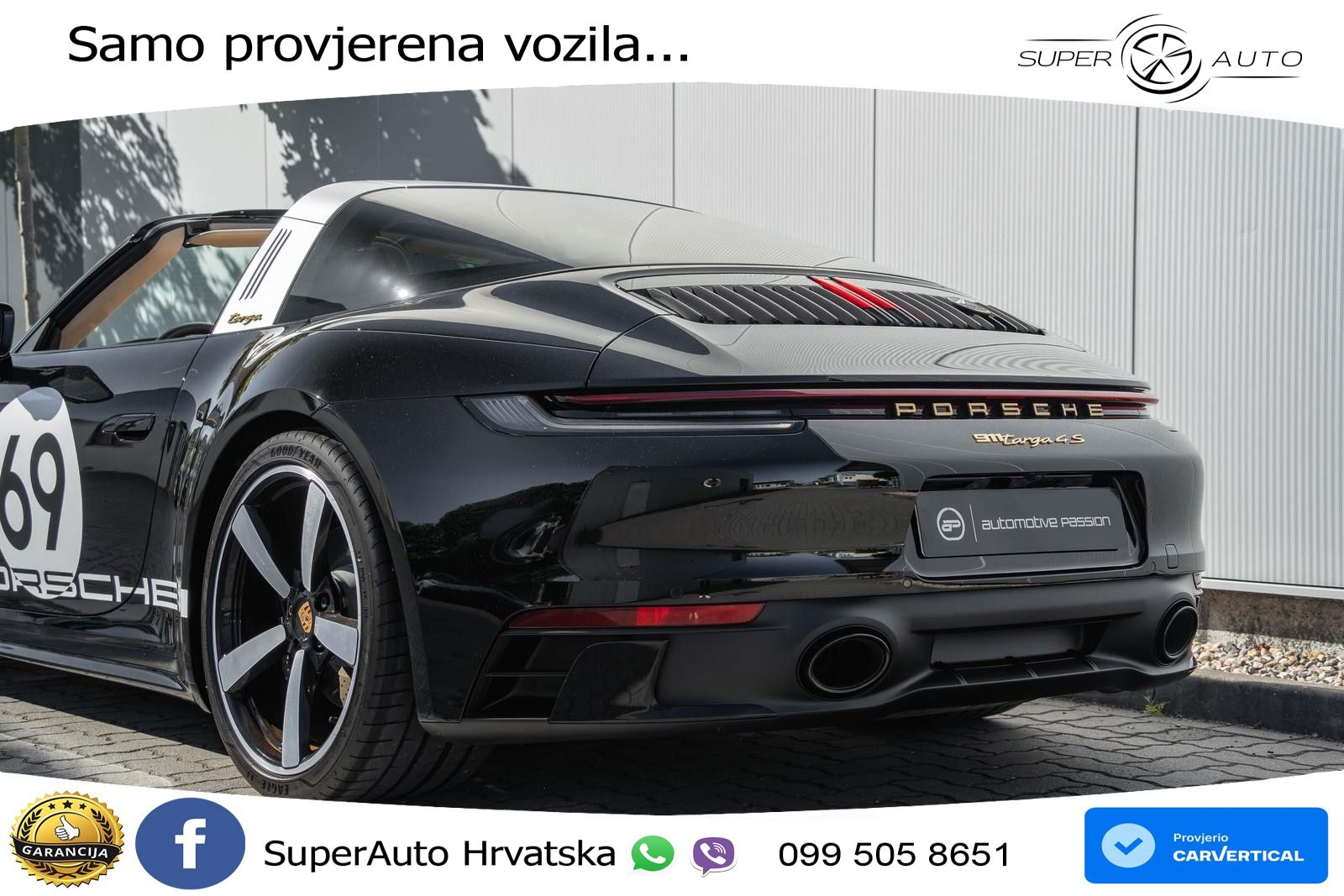 Porsche 911 Targa 4S 3.0 (450 KS) PDK LED+GR SJED+ACC