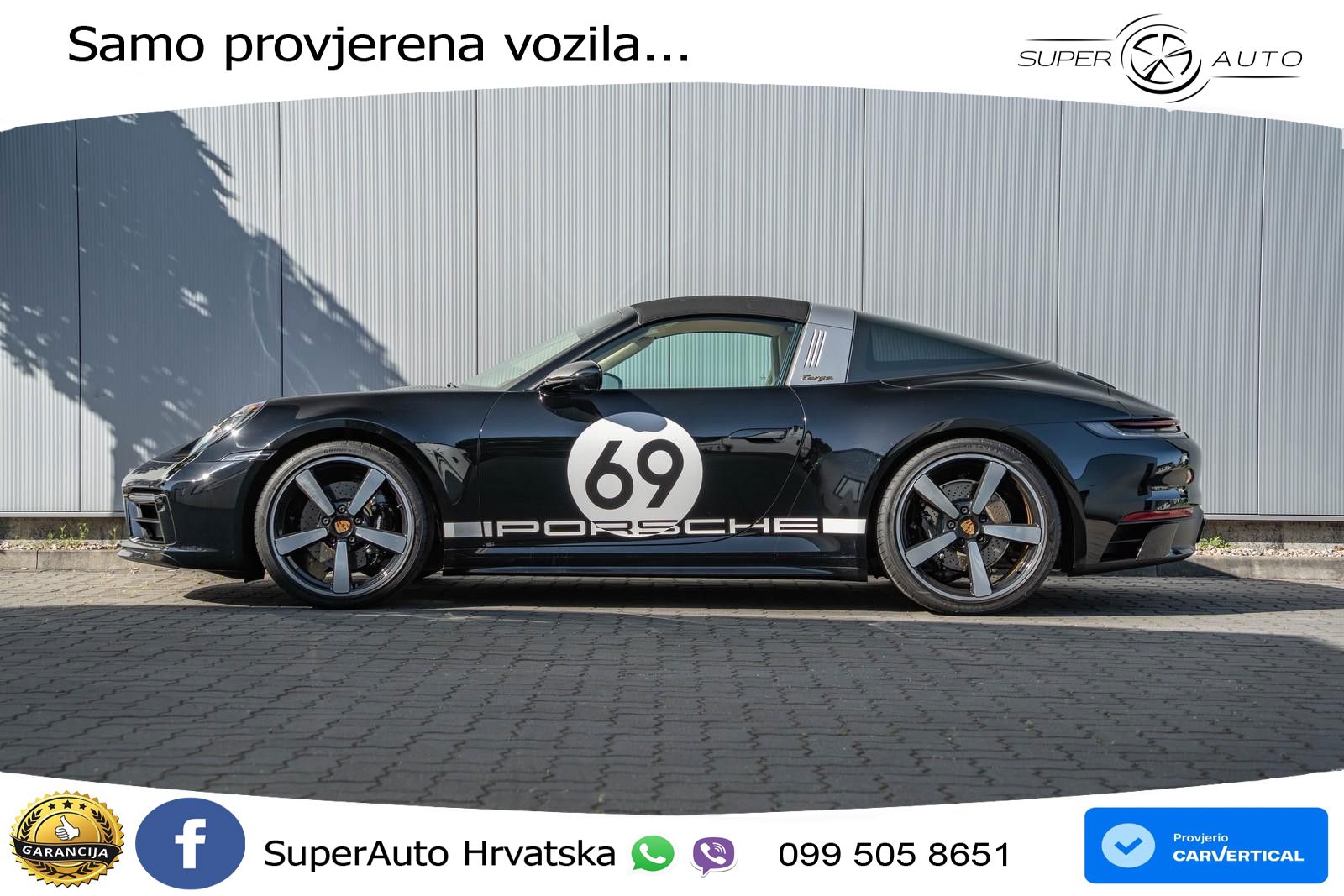 Porsche 911 Targa 4S 3.0 (450 KS) PDK LED+GR SJED+ACC