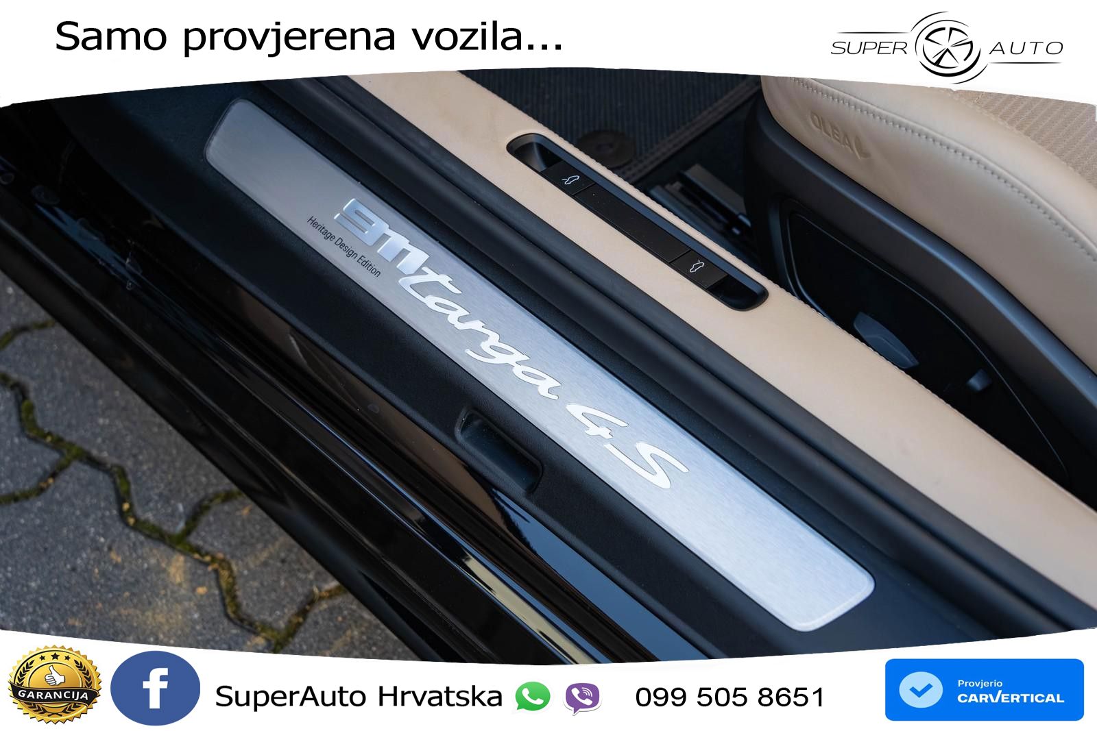 Porsche 911 Targa 4S 3.0 (450 KS) PDK LED+GR SJED+ACC