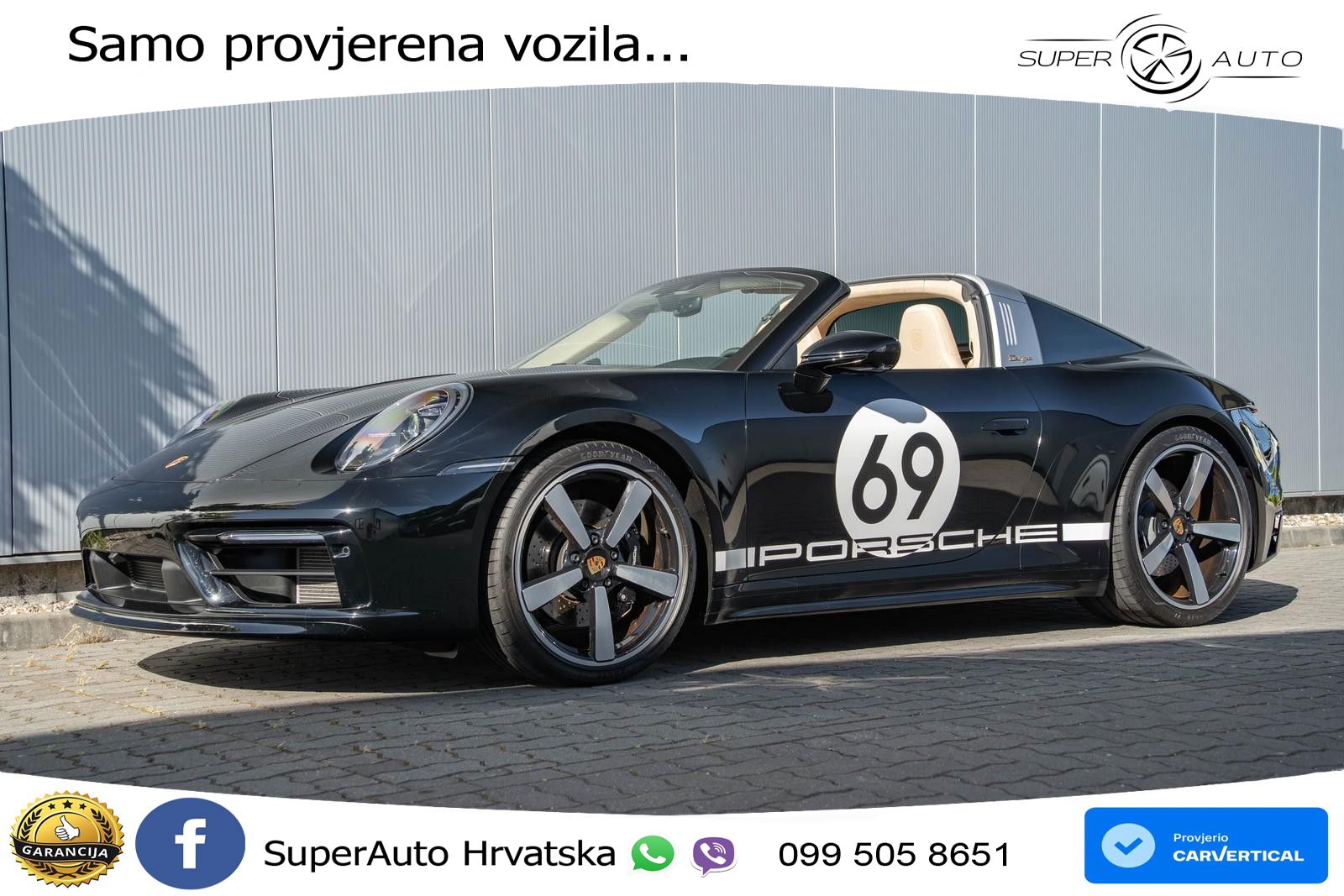 Porsche 911 Targa 4S 3.0 (450 KS) PDK LED+GR SJED+ACC