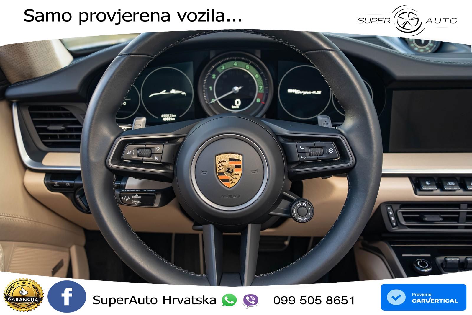 Porsche 911 Targa 4S 3.0 (450 KS) PDK LED+GR SJED+ACC