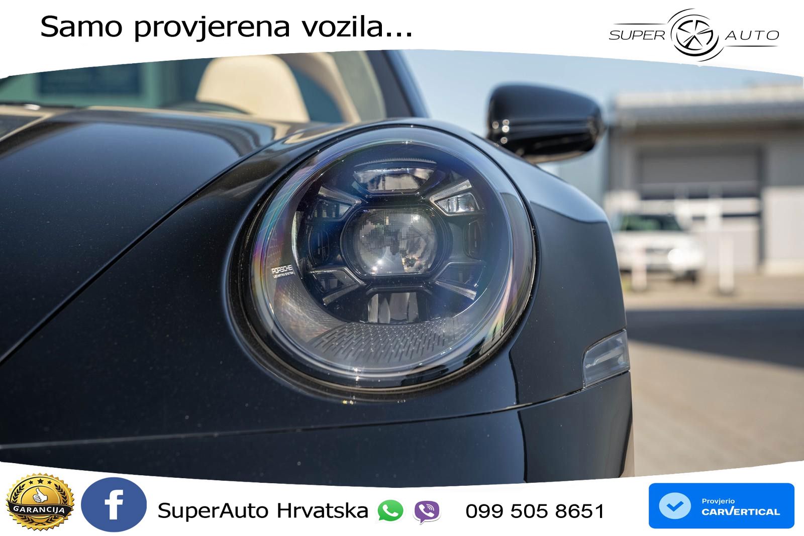 Porsche 911 Targa 4S 3.0 (450 KS) PDK LED+GR SJED+ACC
