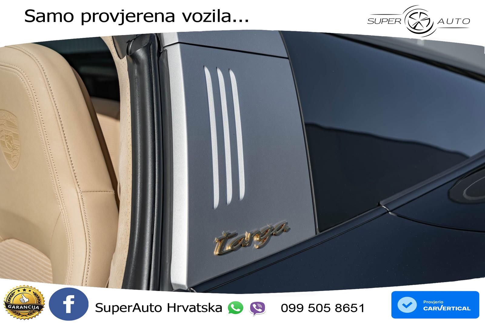 Porsche 911 Targa 4S 3.0 (450 KS) PDK LED+GR SJED+ACC