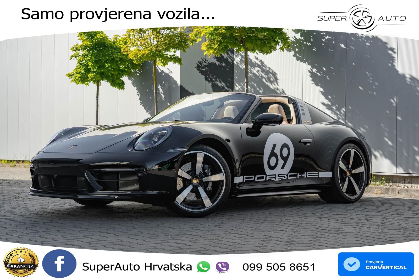 Porsche 911 Targa 4S 3.0 (450 KS) PDK LED+GR SJED+ACC