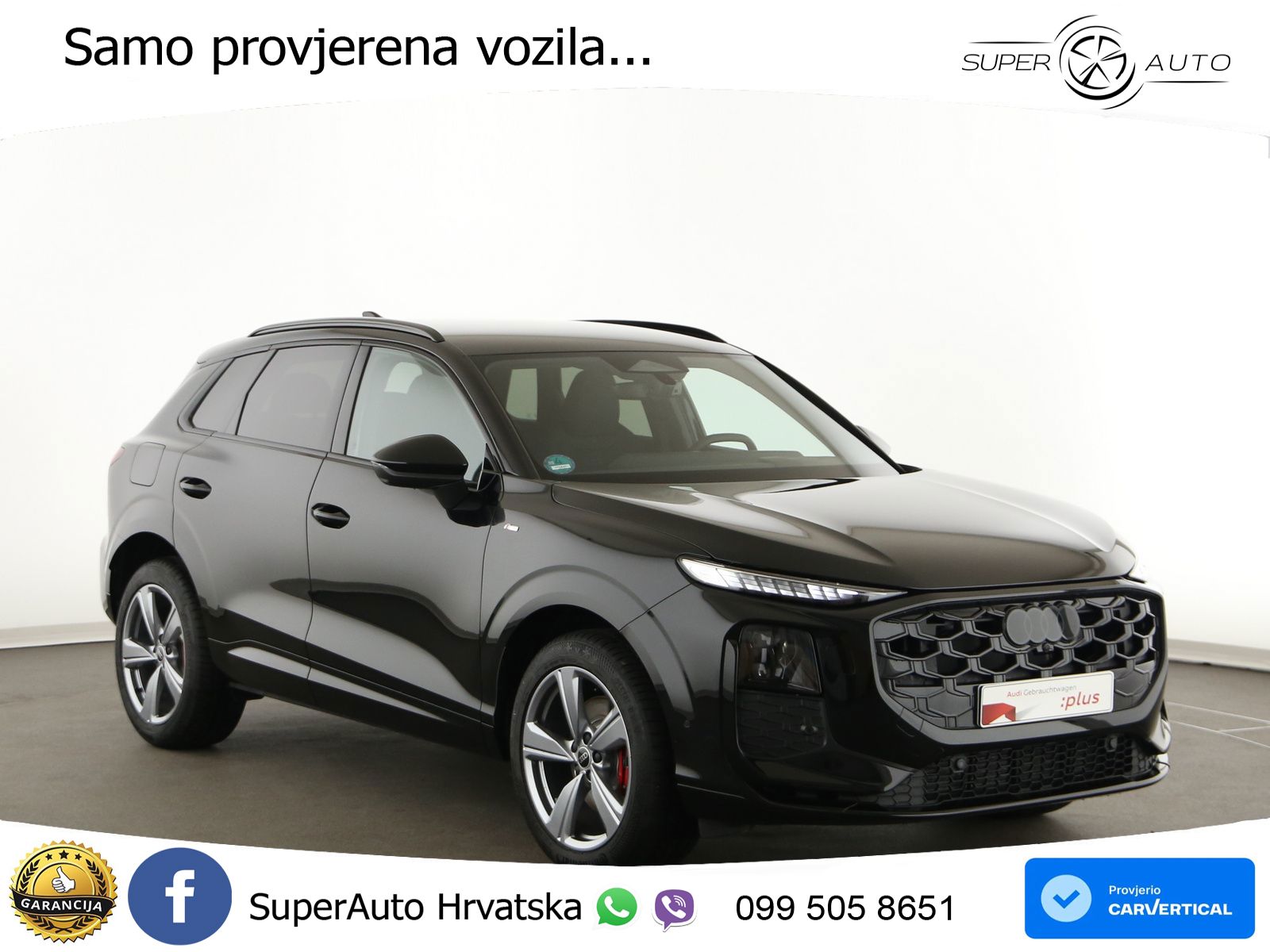 Audi Q3 2.0 TFSI (265 KS) quattro S tronic MATRIX+GR SJED+KAM