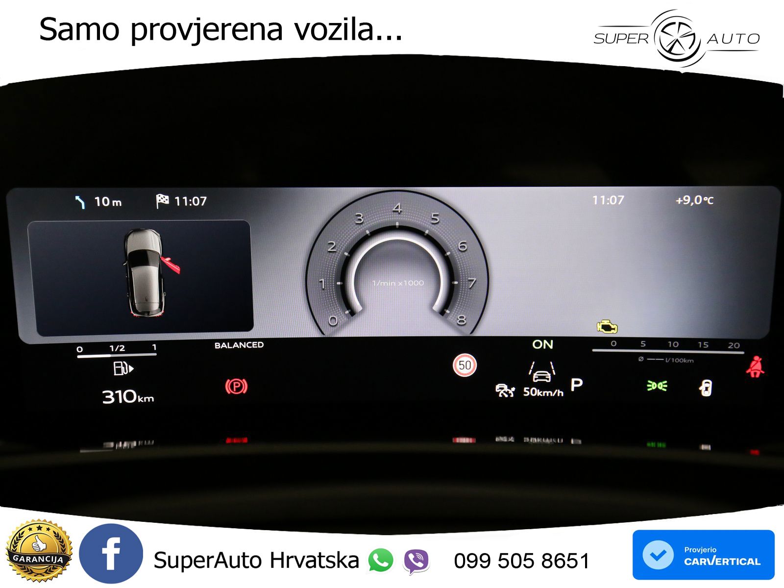 Audi Q3 2.0 TFSI (265 KS) quattro S tronic MATRIX+GR SJED+KAM