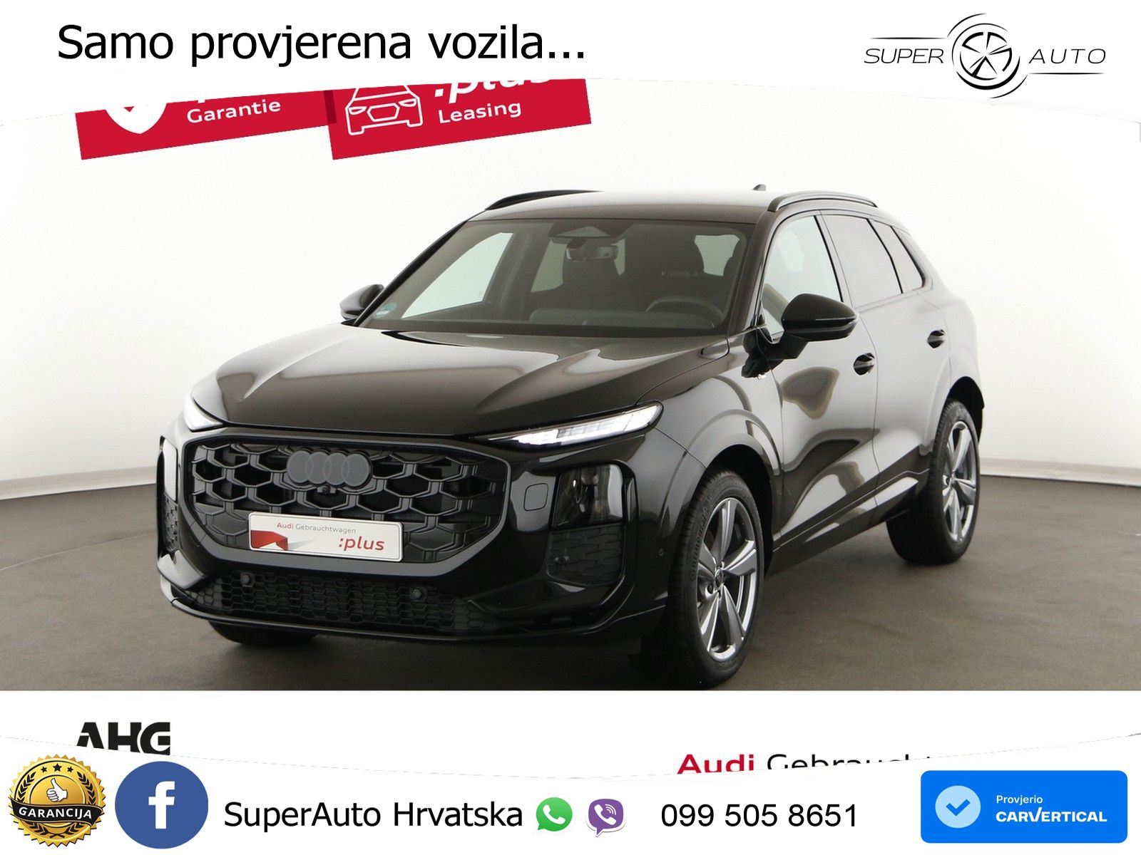 Audi Q3 2.0 TFSI (265 KS) quattro S tronic MATRIX+GR SJED+KAM