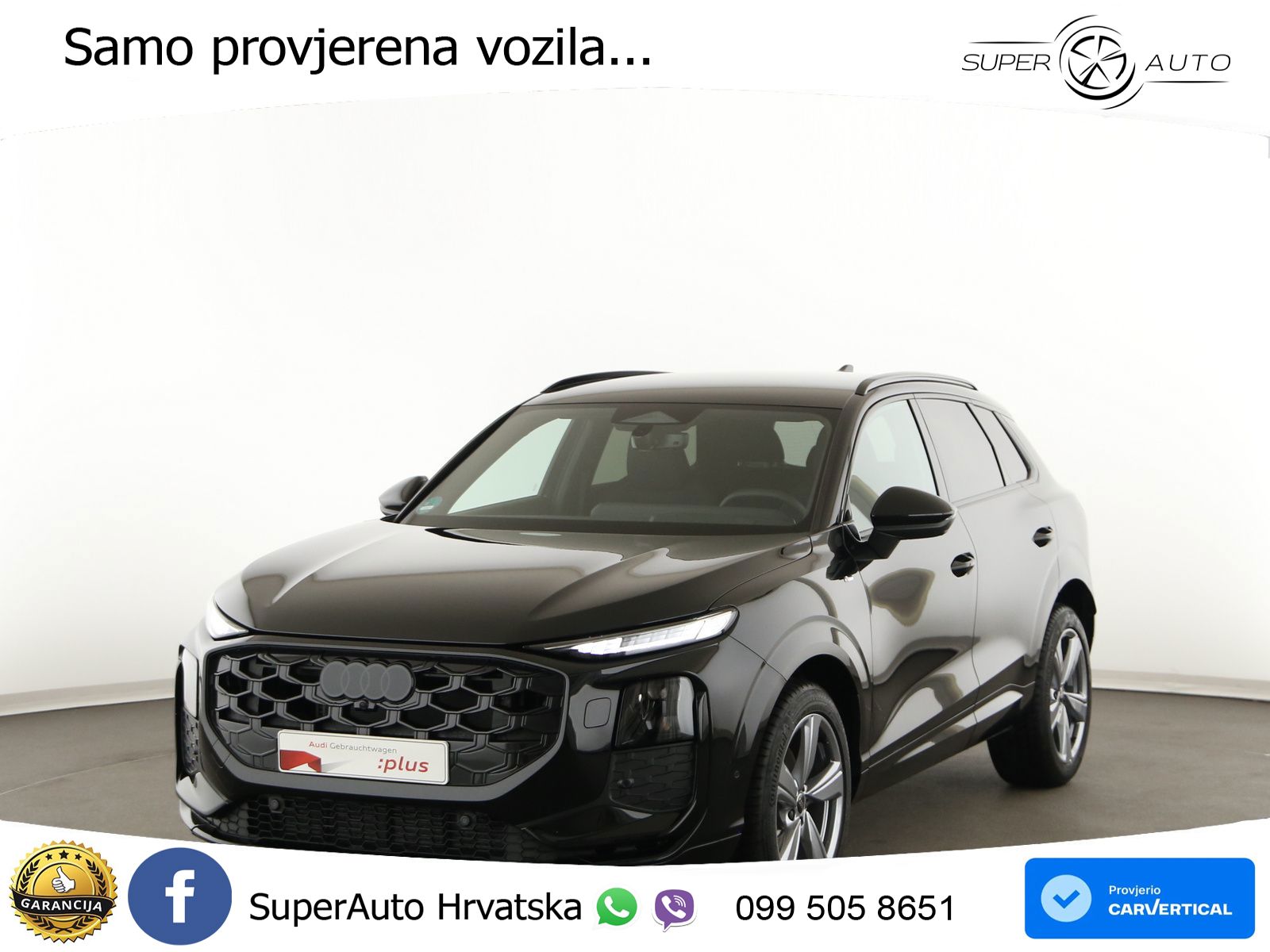 Audi Q3 2.0 TFSI (265 KS) quattro S tronic MATRIX+GR SJED+KAM