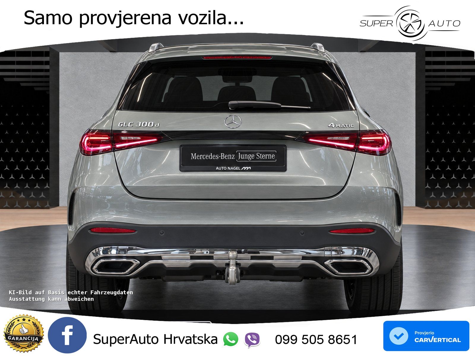 Mercedes GLC 300d (269 KS) 4MATIC 9G-TRONIC AMG ACC+GR SJED+360+PANO