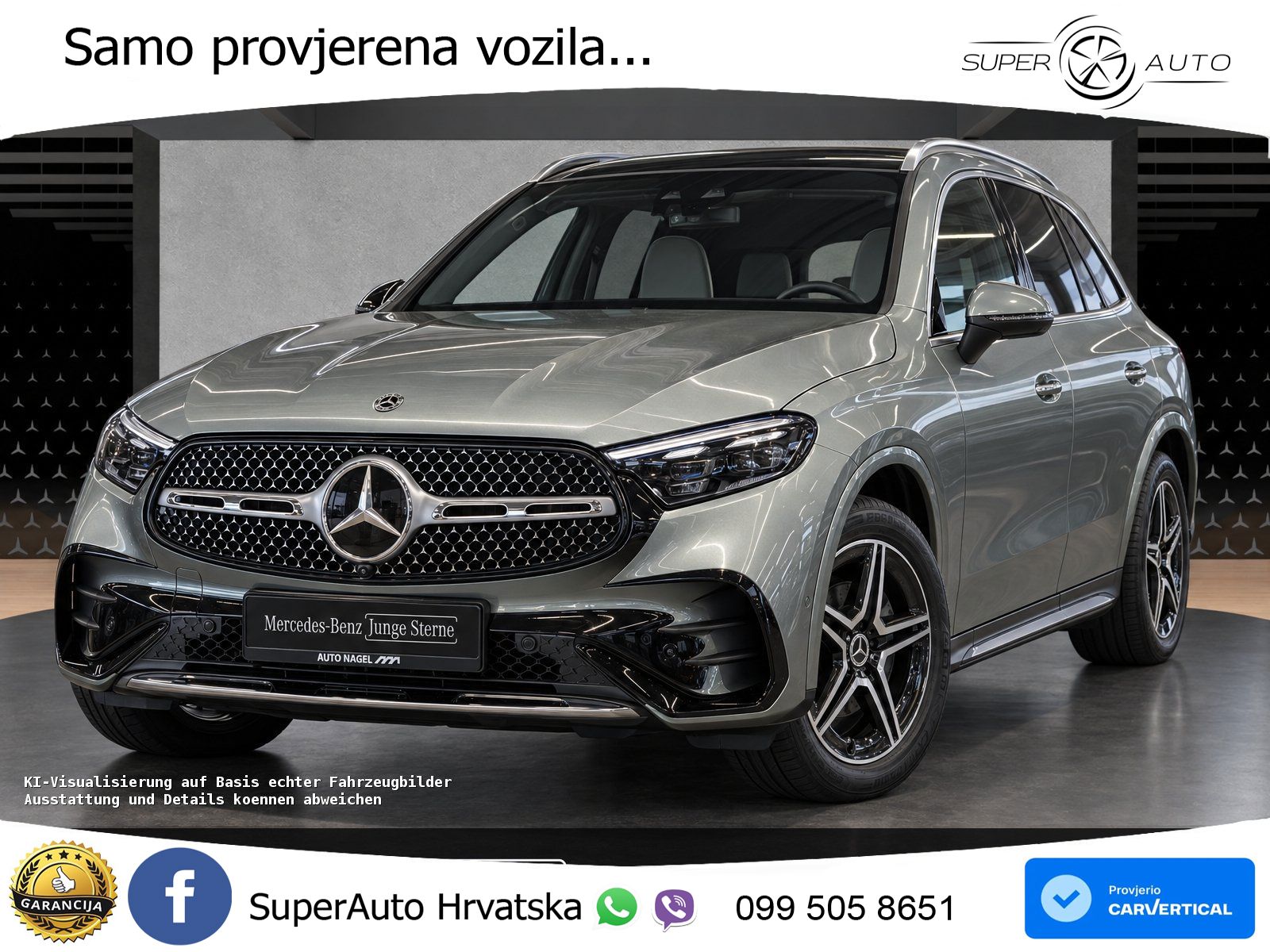 Mercedes GLC 300d (269 KS) 4MATIC 9G-TRONIC AMG ACC+GR SJED+360+PANO