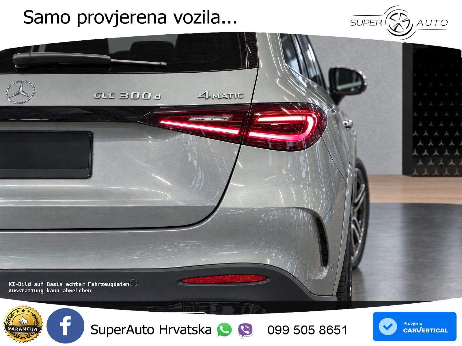 Mercedes GLC 300d (269 KS) 4MATIC 9G-TRONIC AMG ACC+GR SJED+360+PANO