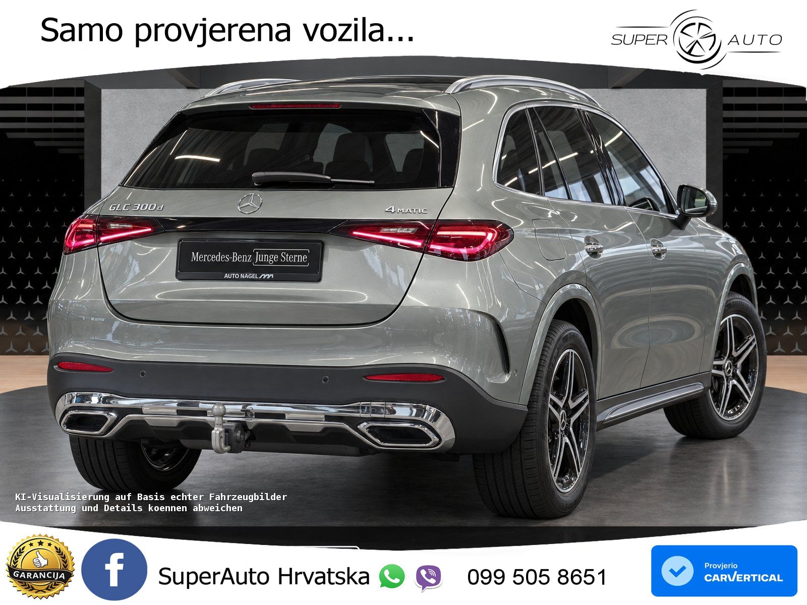 Mercedes GLC 300d (269 KS) 4MATIC 9G-TRONIC AMG ACC+GR SJED+360+PANO