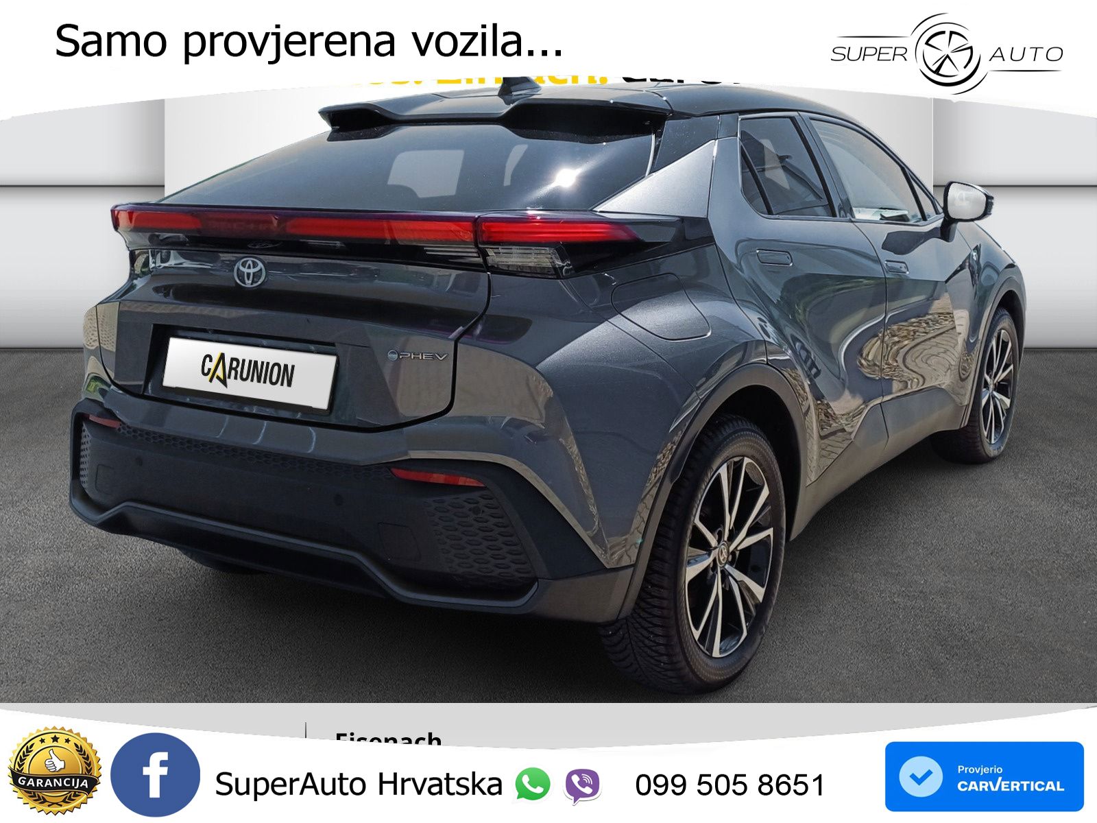 Toyota C-HR 2.0 (223 KS) PHEV e-CVT LED+GR SJED+ACC