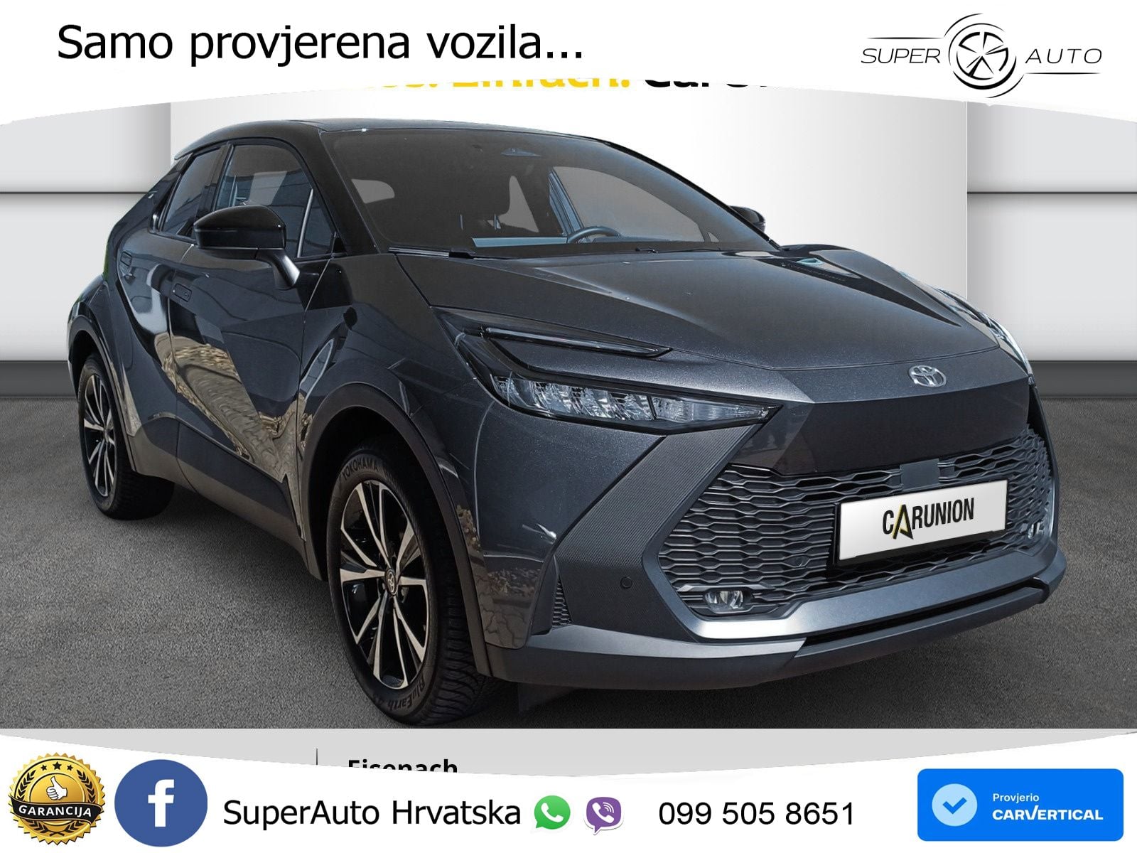 Toyota C-HR 2.0 (223 KS) PHEV e-CVT LED+GR SJED+ACC