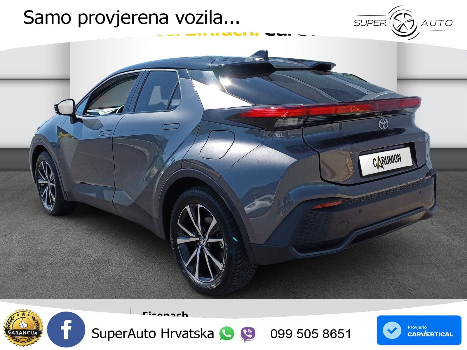 Toyota C-HR 2.0 (223 KS) PHEV e-CVT LED+GR SJED+ACC