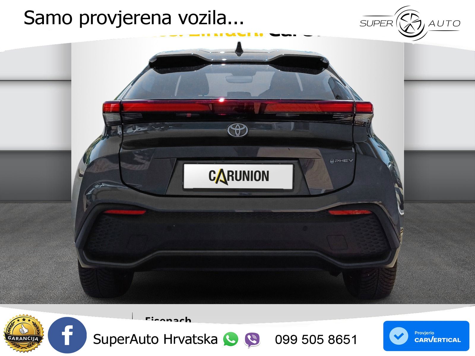 Toyota C-HR 2.0 (223 KS) PHEV e-CVT LED+GR SJED+ACC